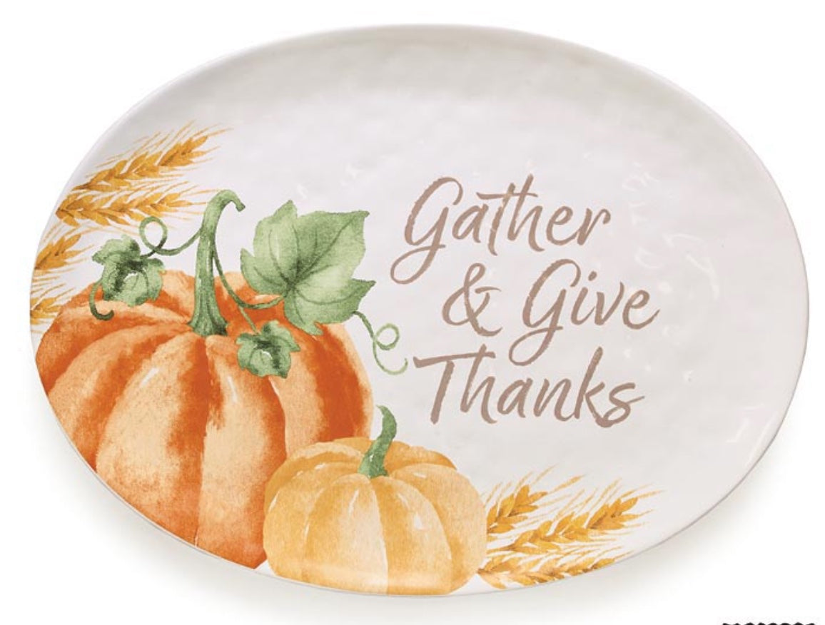 Gather/Give Thanks Platter