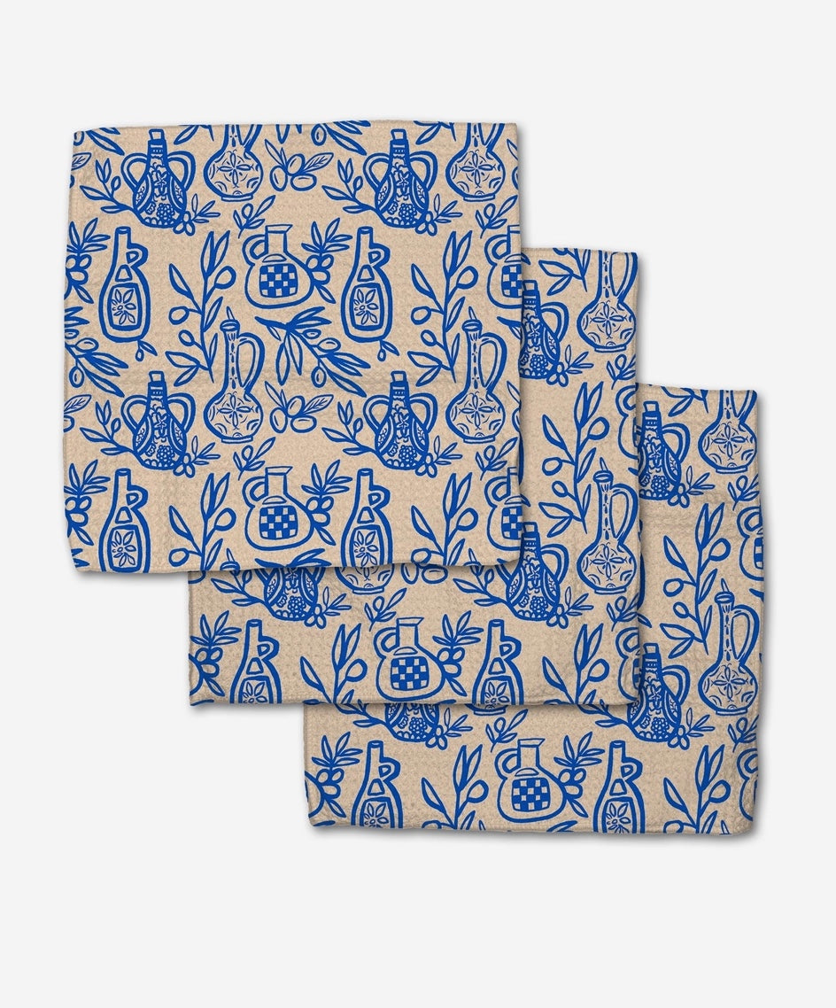 Mediterranean Pour Dishcloth Set