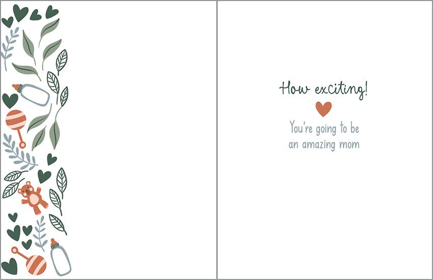 Baby Greeting Card - Mom-To-Be