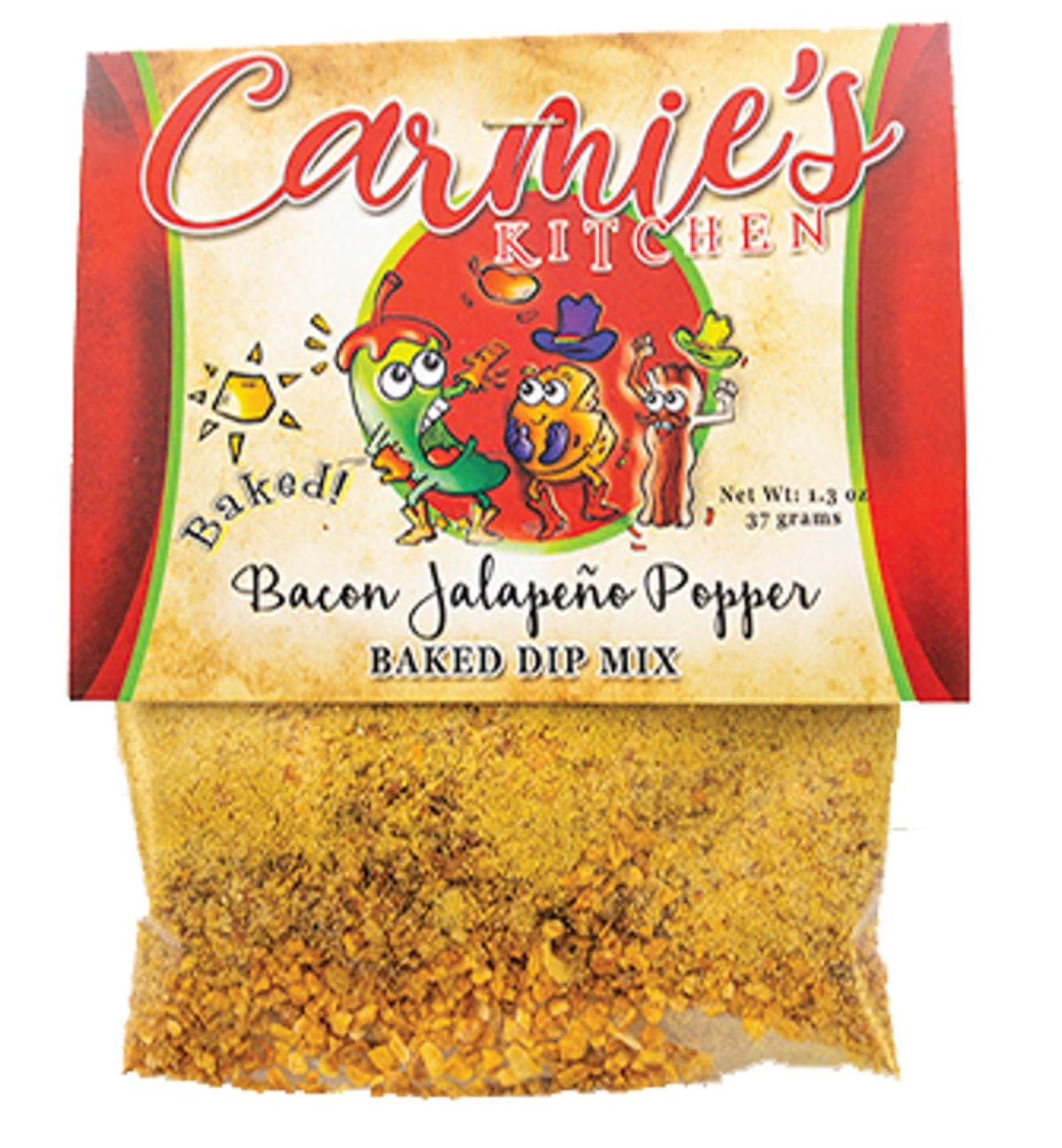 Baked Bacon Jalapeno Popper Dip Mix