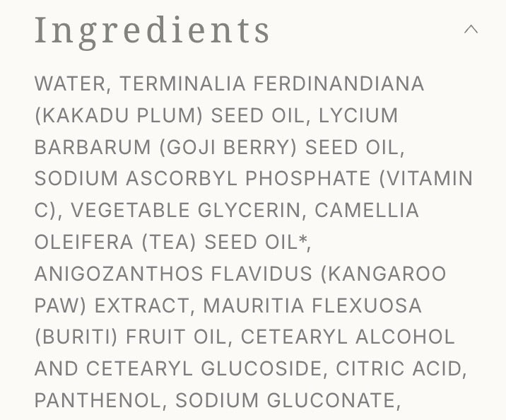 Vitamin C Face Serum