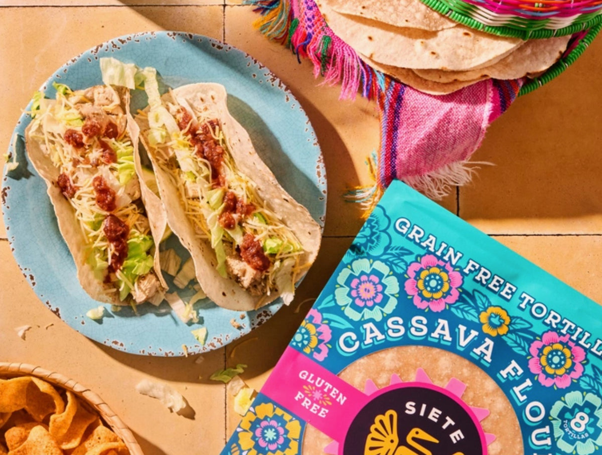 Cassava Flour Tortillas