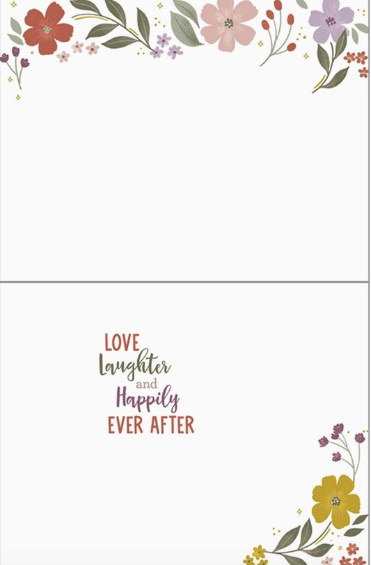 Wedding Greeting Card - Happy Couple