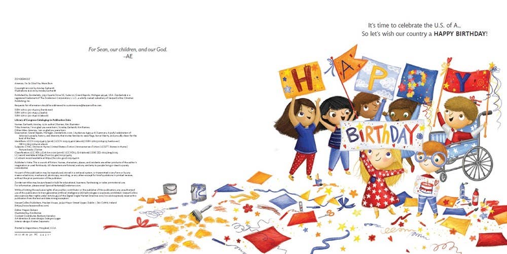America, I'm So Glad You Were Born : Celebrating the Country