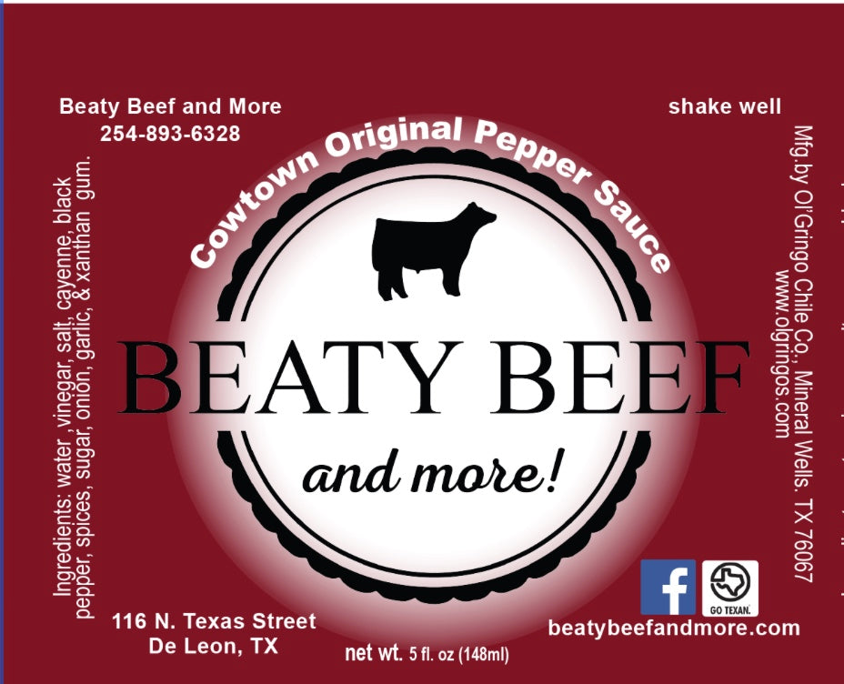 Cowtown Original Pepper Sauce