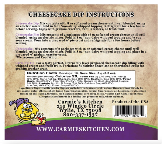 Lemon Icebox Cheesecake Dip