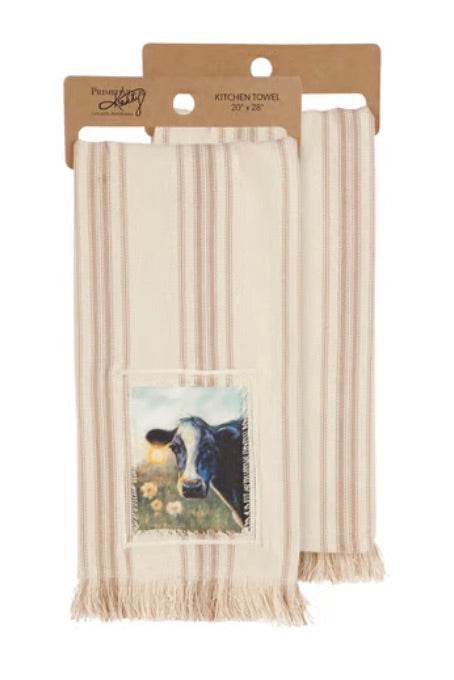 Kitchen Towel---Morning Cow