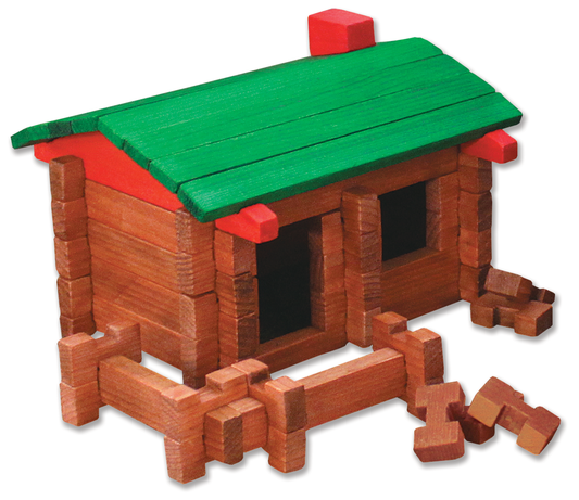 Rustic Summer Log Building Toy Mixed Case - #10. The Fort