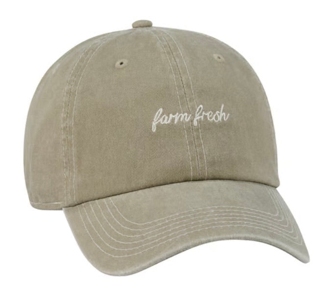 Baseball Cap - "Farm Fresh"
