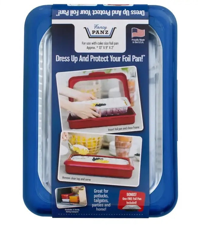 Fancy Panz---Cake Size---Blue