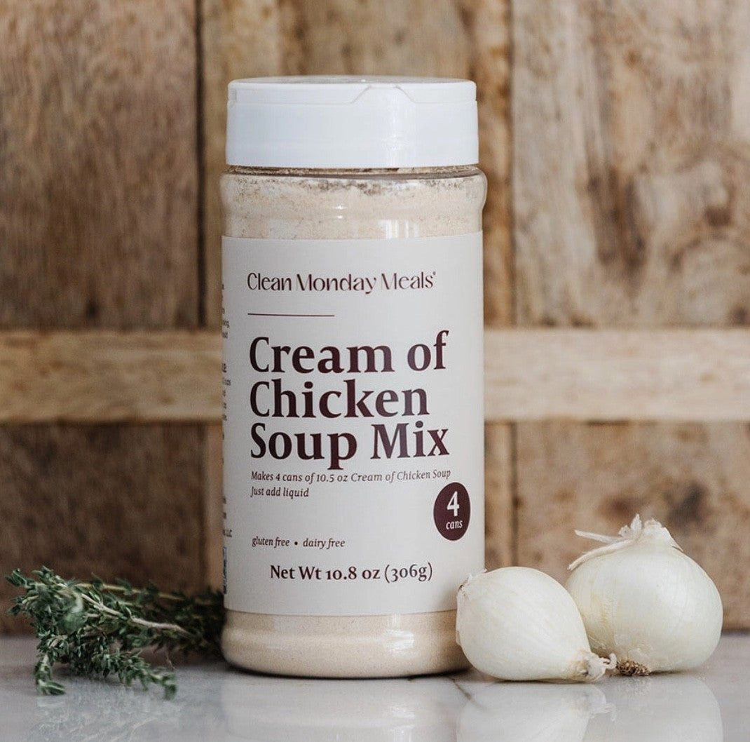 Clean Monday Meals - Cream of Chicken Soup Mix