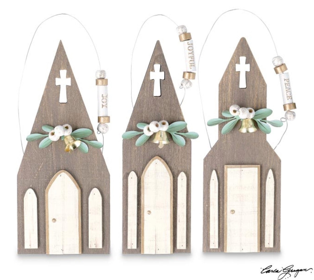Christmas Church Ornament