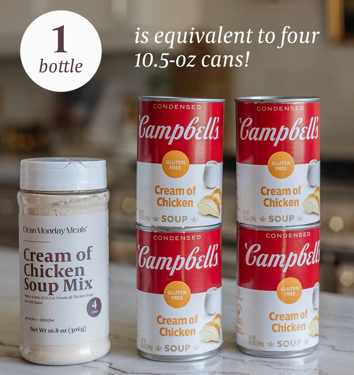 Clean Monday Meals - Cream of Chicken Soup Mix