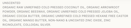 Deodorant---Unscented