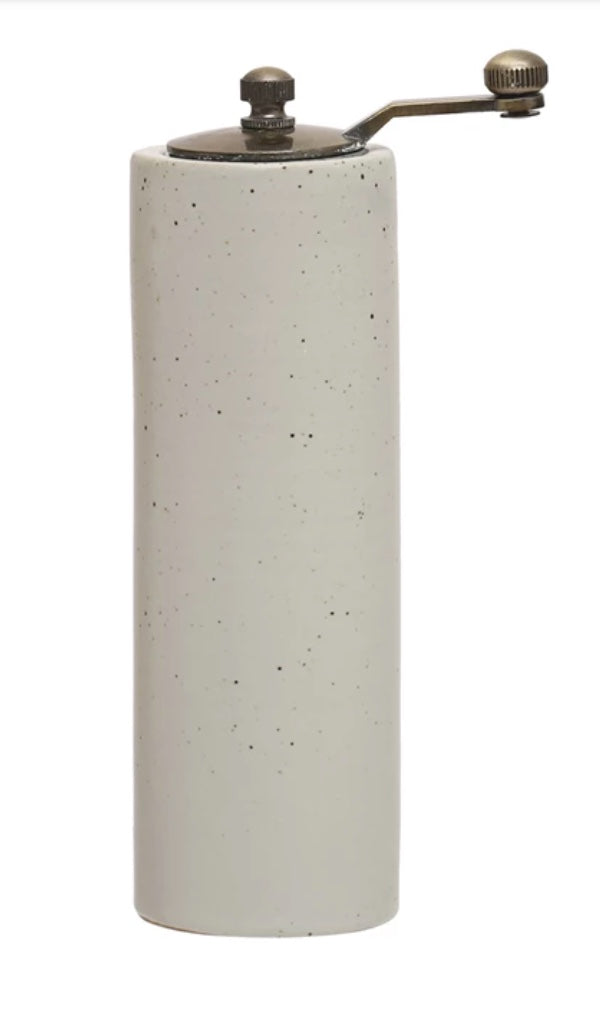 Stoneware Salt/Pepper Grinder