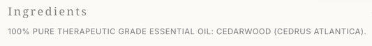 Cedarwood Essential Oil