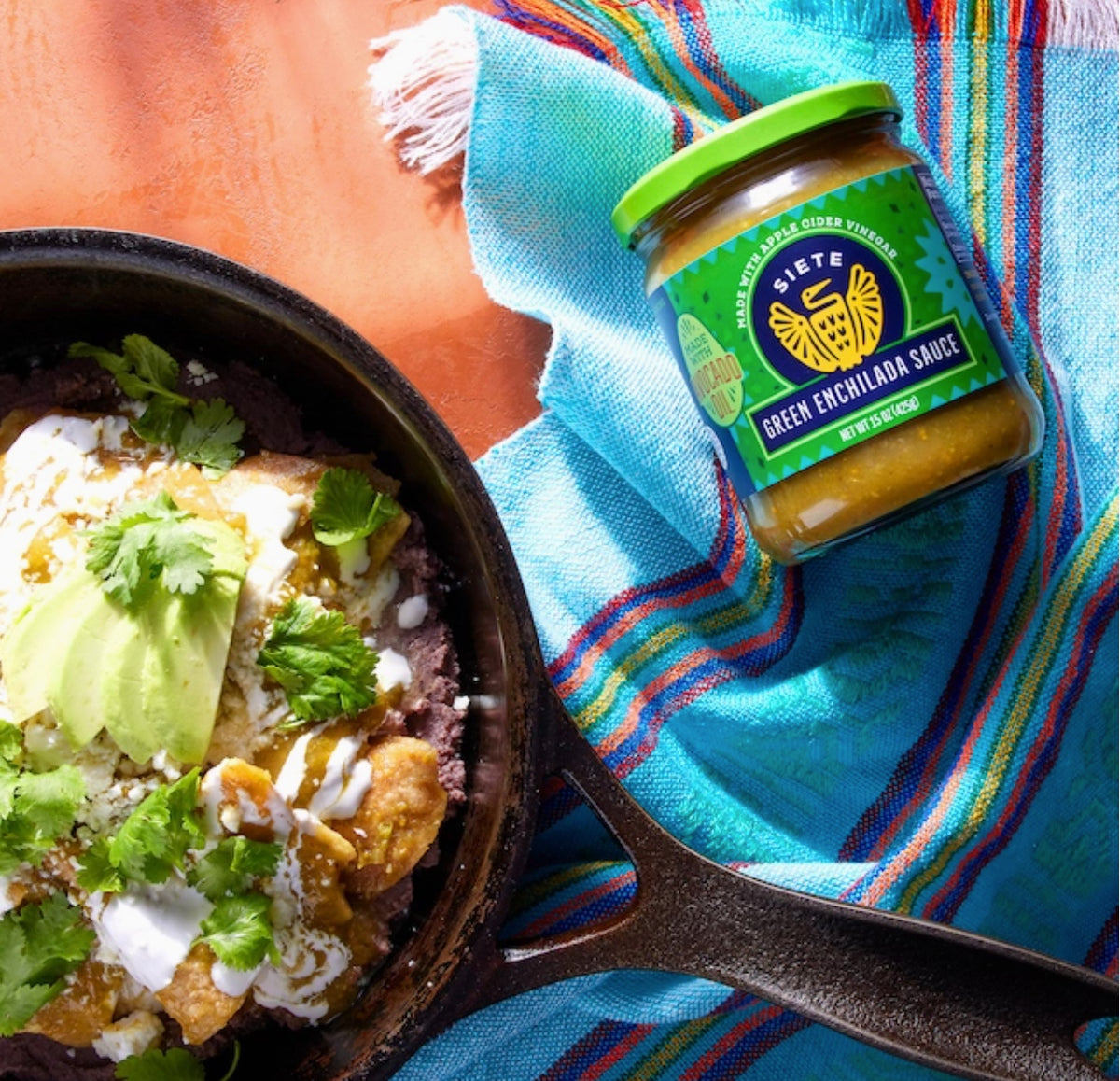 Siete Green Enchilada Sauce