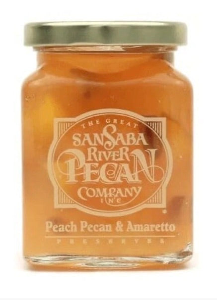 Peach Pecan & Amaretto Preserves---San Saba