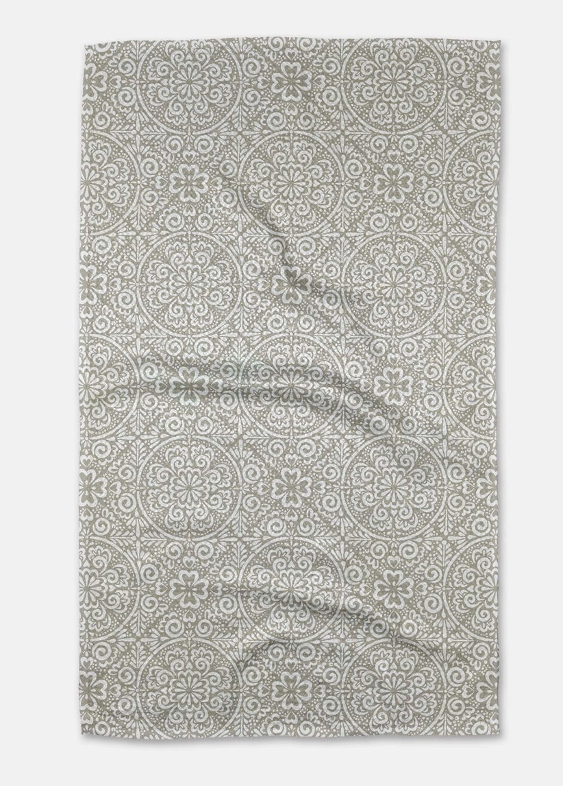 Boho Medallion Tea Towel