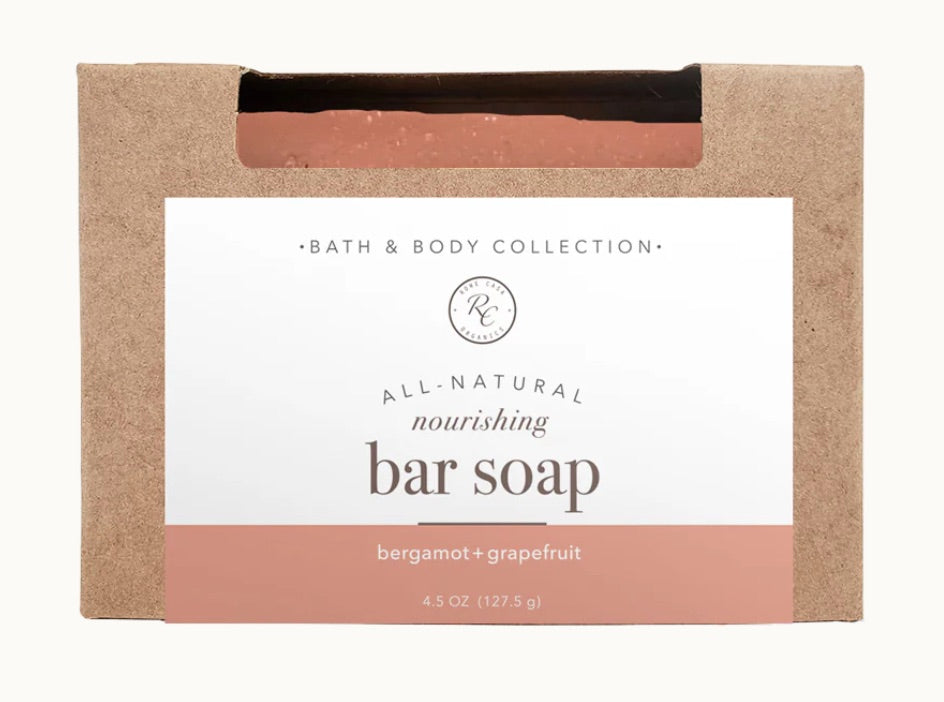 Bar Soap---Bergamot + Grapefruit