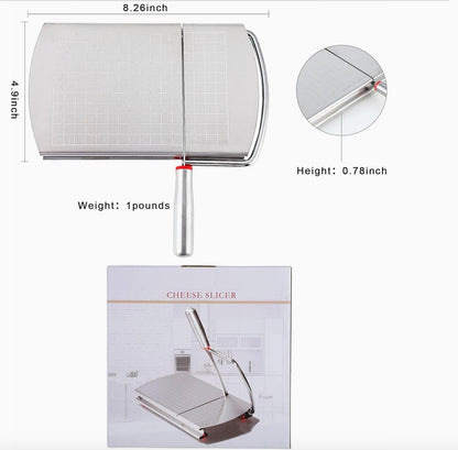 Mini Cheese Slicer - Stainless Steel