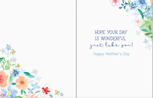Mother's Day Greeting Card - Soft Petals