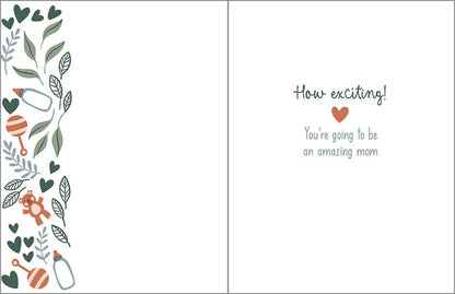 Baby Greeting Card - Mom-To-Be