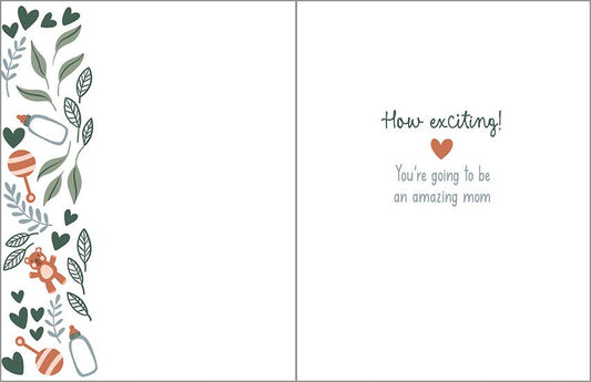 Baby Greeting Card - Mom-To-Be