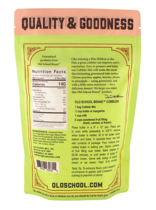 Blue Ribbon Cobbler Mix