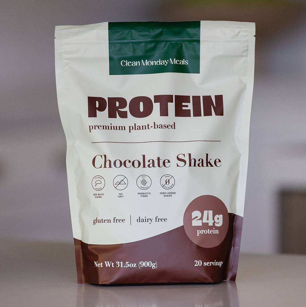 Clean Monday Meals - Protein Shake - Chocolate, 20-Serving Bag