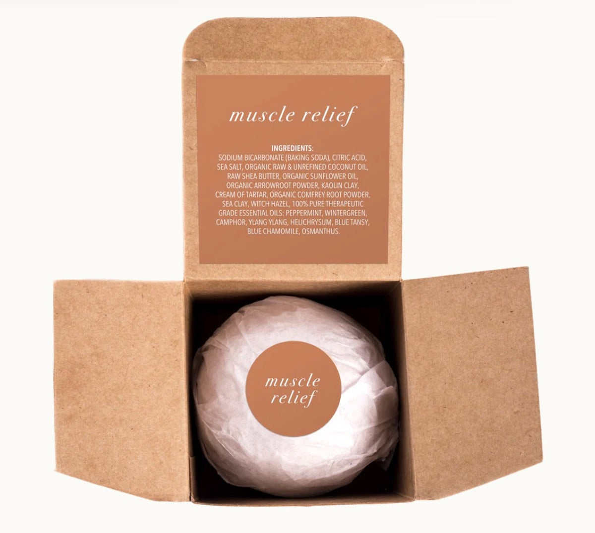 Bath Bomb - Individual---Muscle Relief