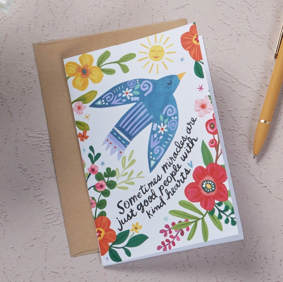Kind Hearts Greeting Card