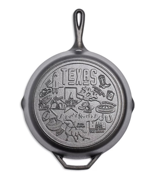 Lodge 12 Inch "Texas Road Trip" Skillet