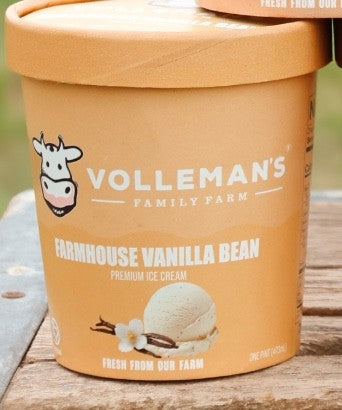 Volleman's Farmhouse Vanilla Bean Ice Cream