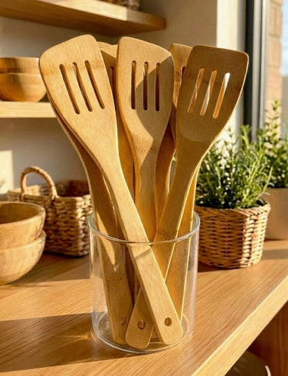 Bamboo Slotted Spatula