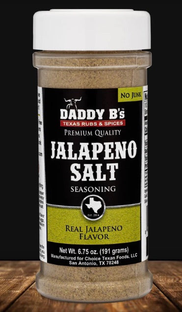 Daddy B's Jalapeno Salt Seasoning