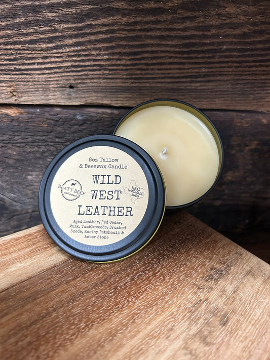 Candle - Wild West Leather