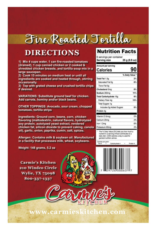 Chicken Tortilla Soup Mix