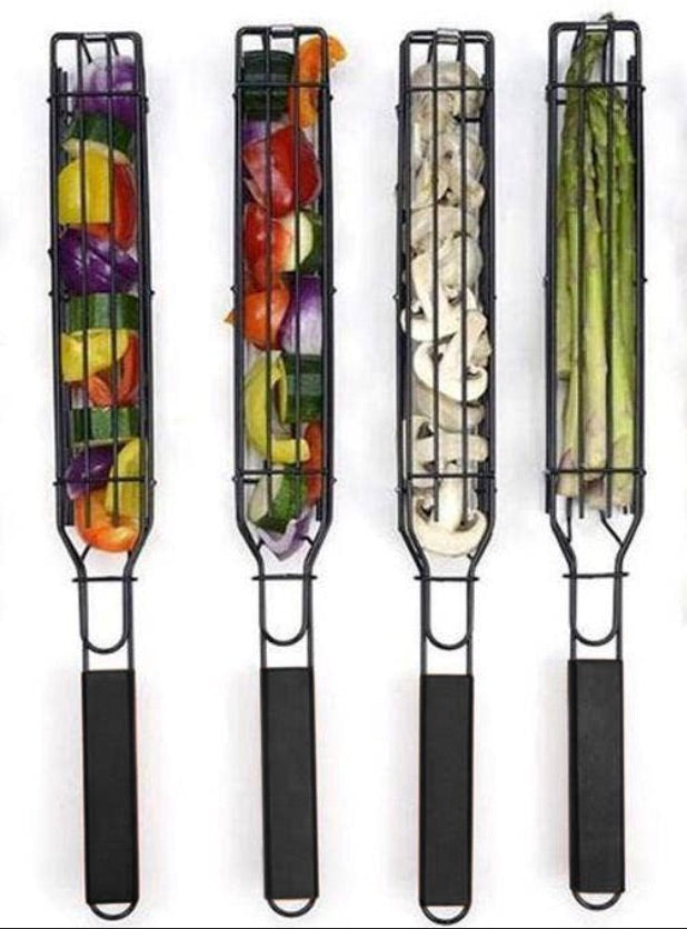 Kabob Grill Basket---Set Of 4