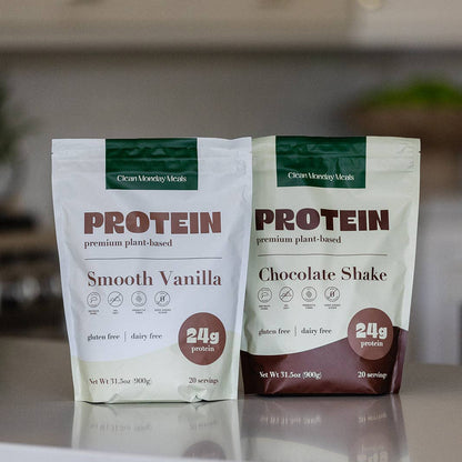 Clean Monday Meals - Protein Shake - Chocolate, 20-Serving Bag