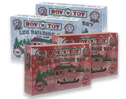 Holiday Log Cabin Toy Christmas Box Collection - #9 The Camp