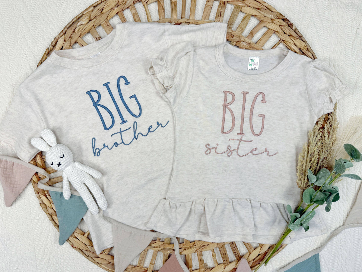 Baby sister footie | little sibling baby outfit: Newborn, Baby sister footie + bow