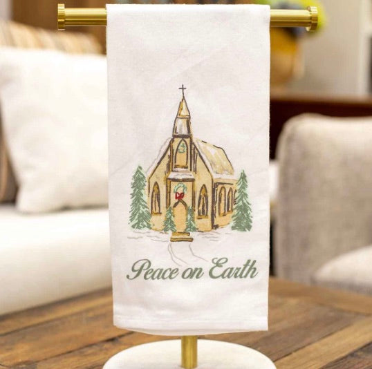 Peace On Earth---Hand Towel