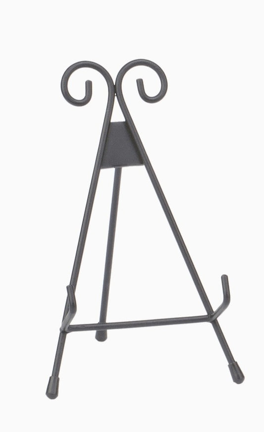 Black Straight Easels - 9"