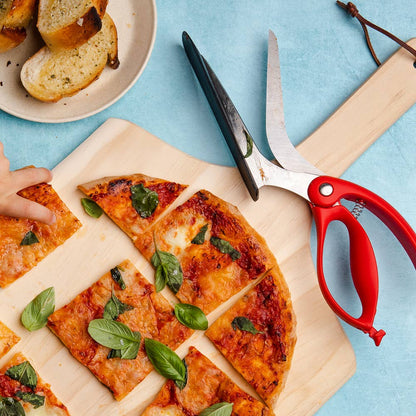 Scizza® - Slice & Serve Pizza Scissors: Black