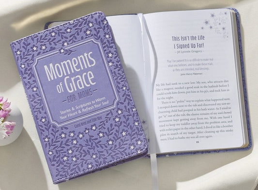 Journal - Lavender  - "Moments of Grace" for Moms