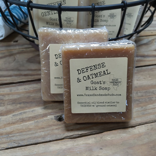 Goats Milk Soap - Defense & Oatmeal