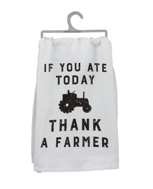 Kitchen Towel---Thank A Farmer