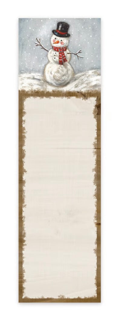 Memo Pad---Snowman