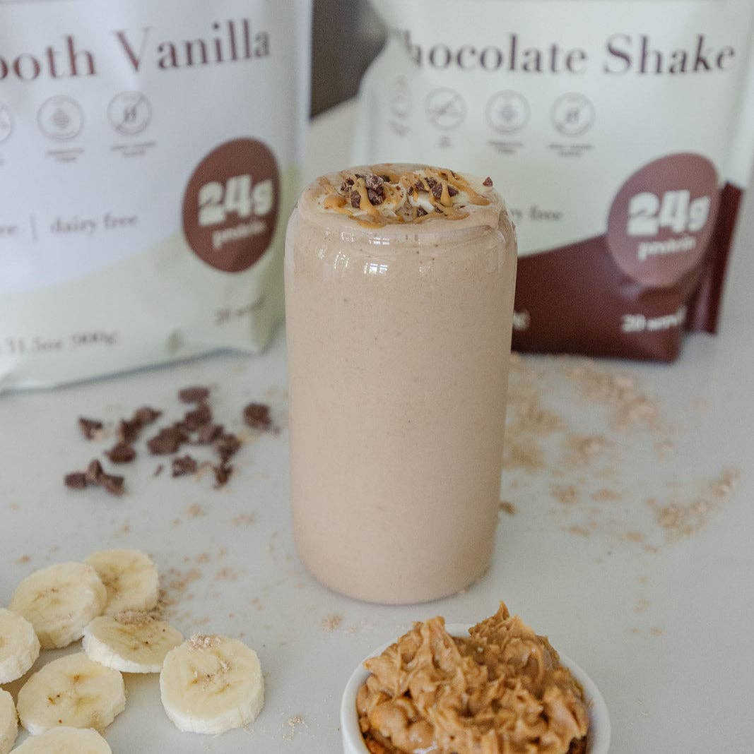 Plant-Based Protein: Smooth Vanilla, Single-Serving Stick Pack